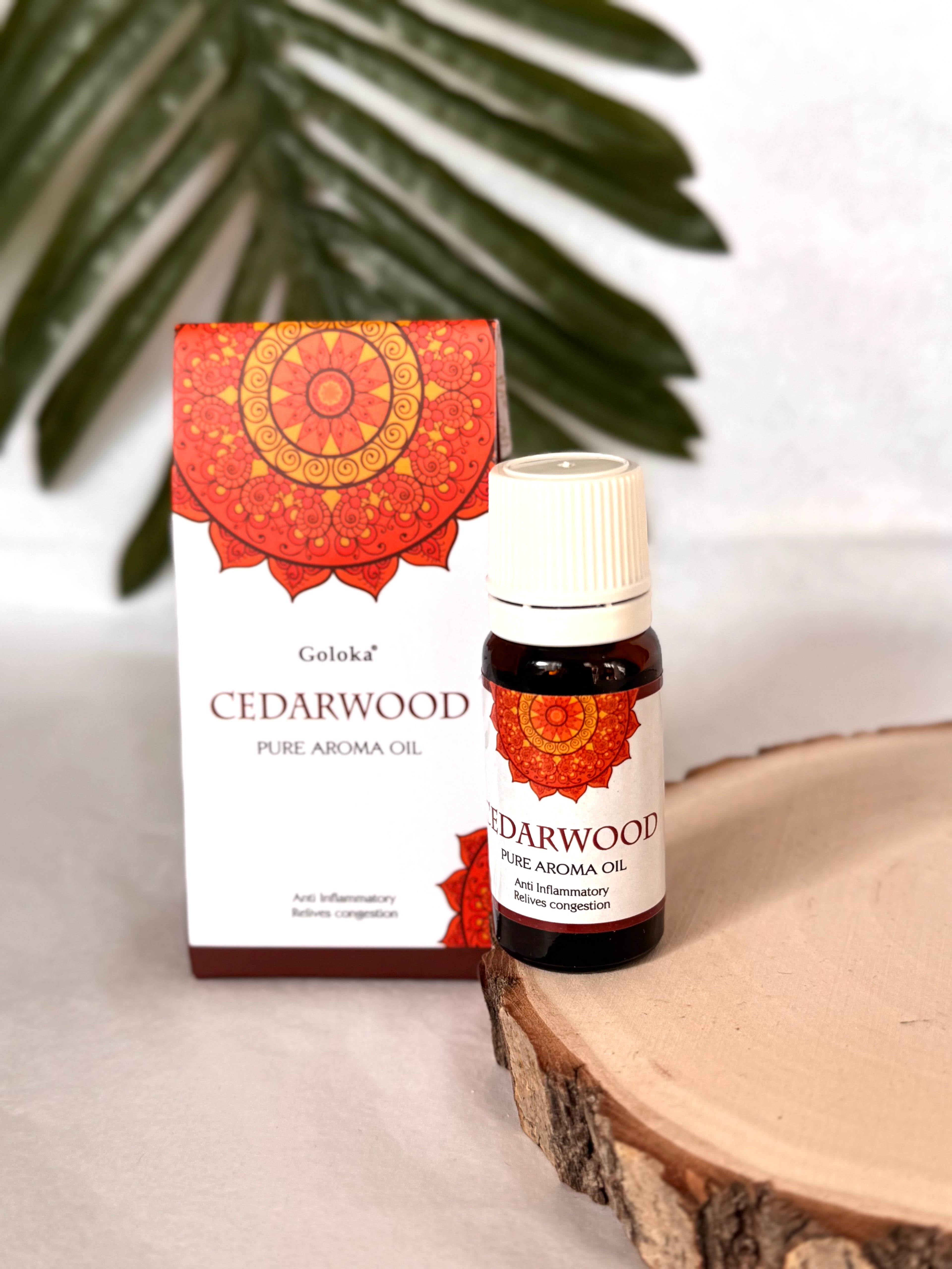 ACEITE ESENCIAL GOLOKA AROMATERAPIA | CEDRO