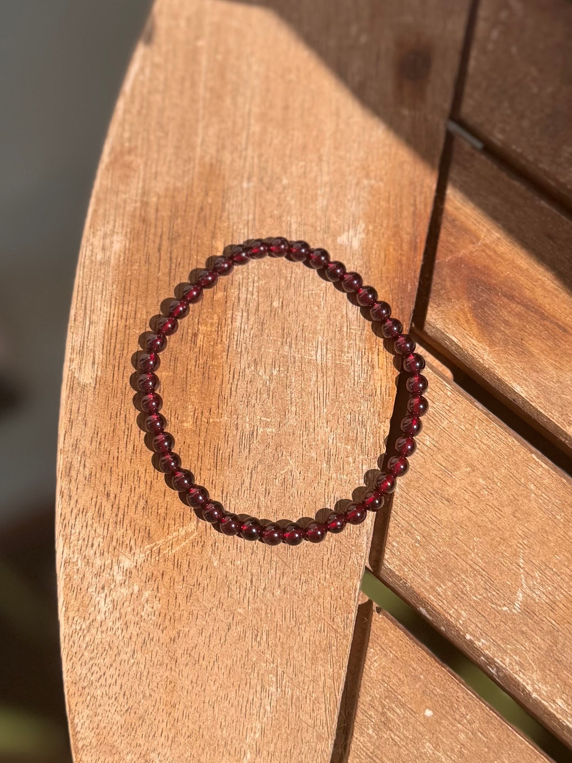 PULSERA ELÁSTICA GRANATE | PASION | VITALIDAD