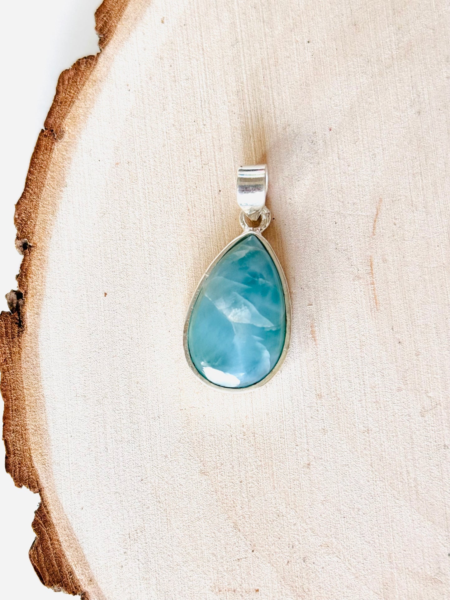 COLGANTE LARIMAR DE PLATA