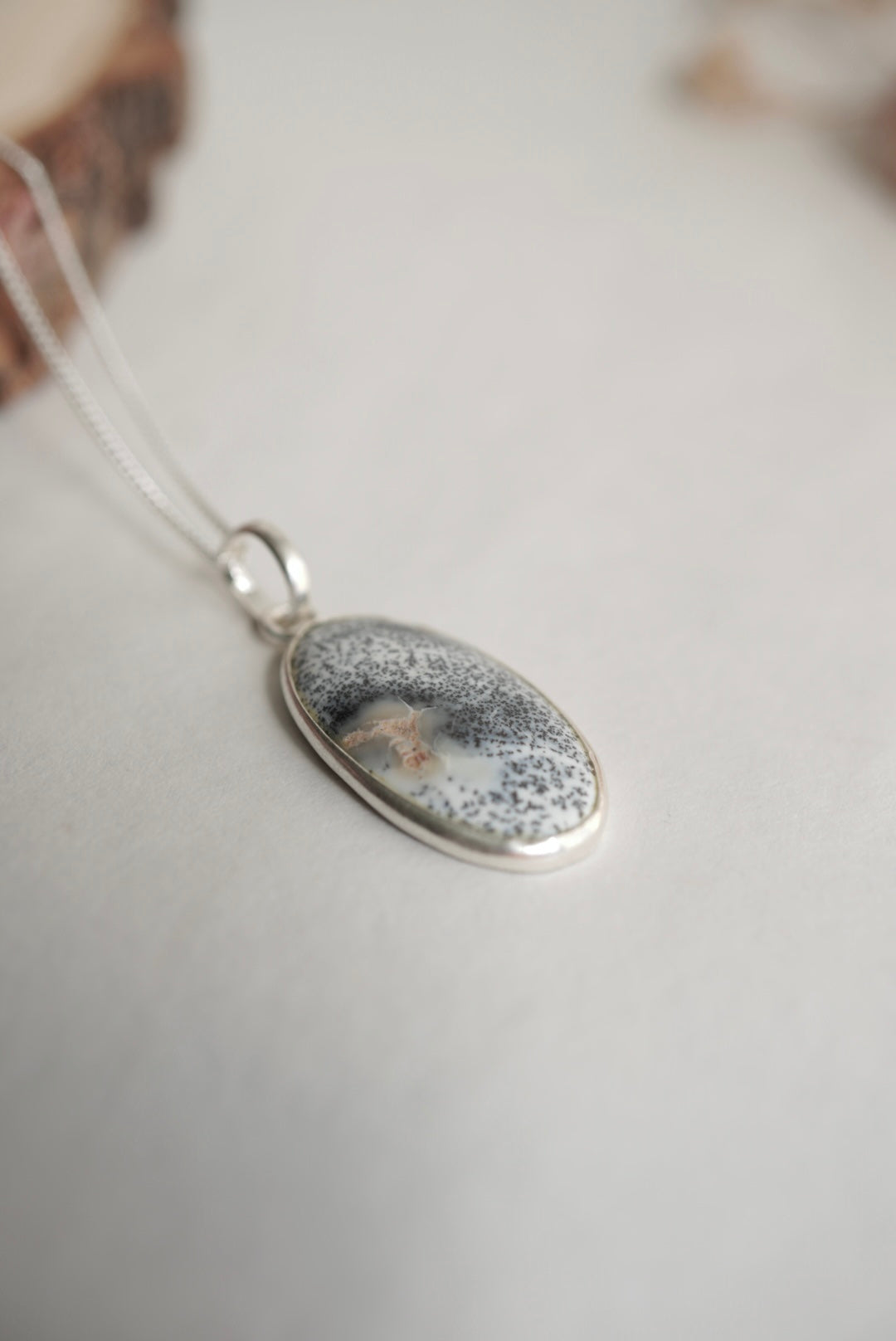 COLGANTE ÁGATA DENDRITICA ESPIRITUAL