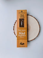 INCIENSO VARILLAS ORGÁNICO PALO SANTO BUENA ONDA | MIEL ORGÁNICA