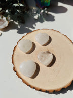 CORAZÓN DE CUARZO ROSA 40MM | AMOR PROPIO | SANACIÓN EMOCIONAL | DULZURA