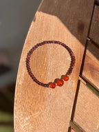 PULSERA GRANATE EXTRA | PASIÓN Y ENERGÍA