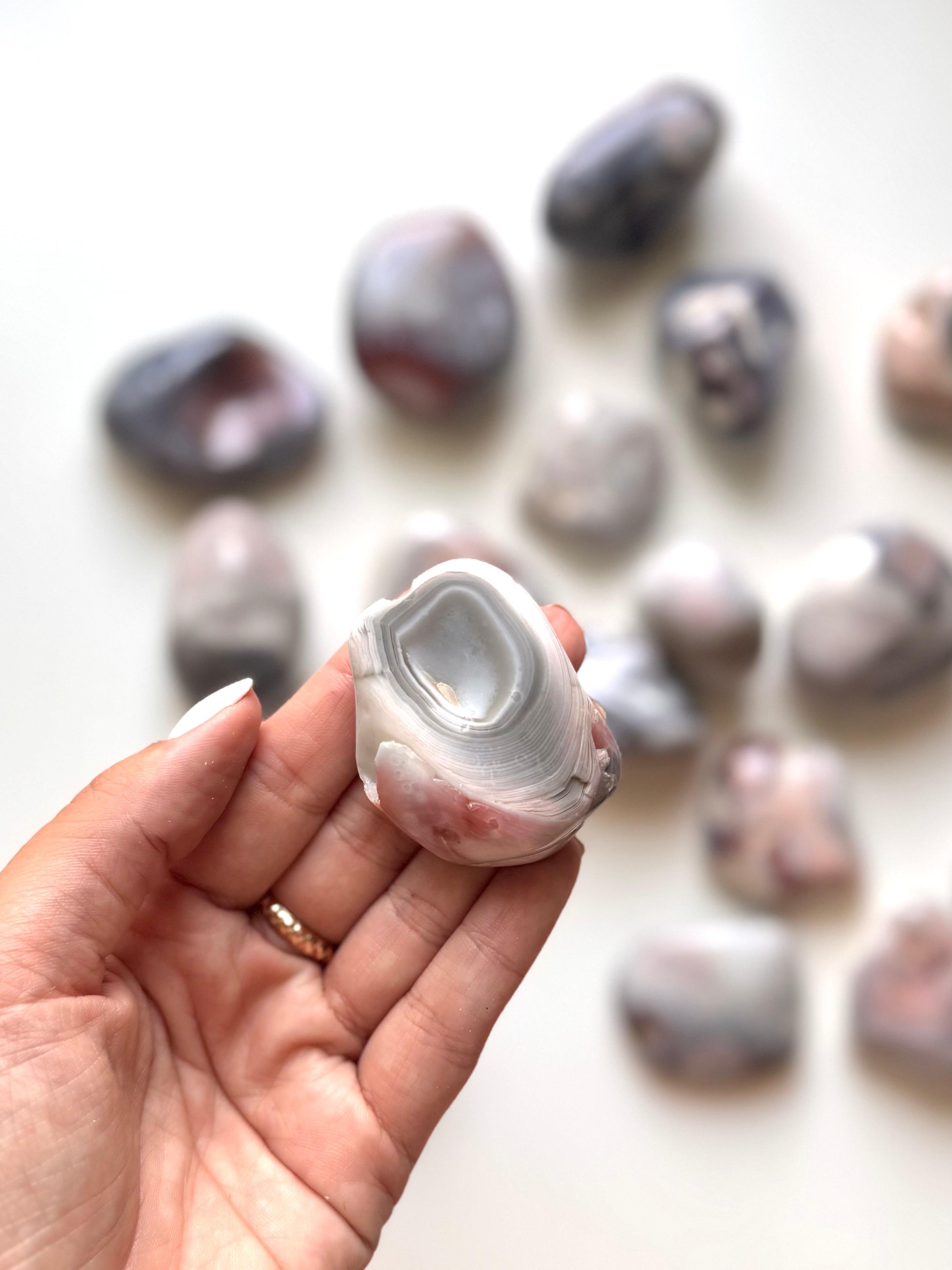 ÁGATA BOTSWANA ROSA | EQUILIBRIO EMOCIONAL | CRECIMIENTO ESPIRITUAL