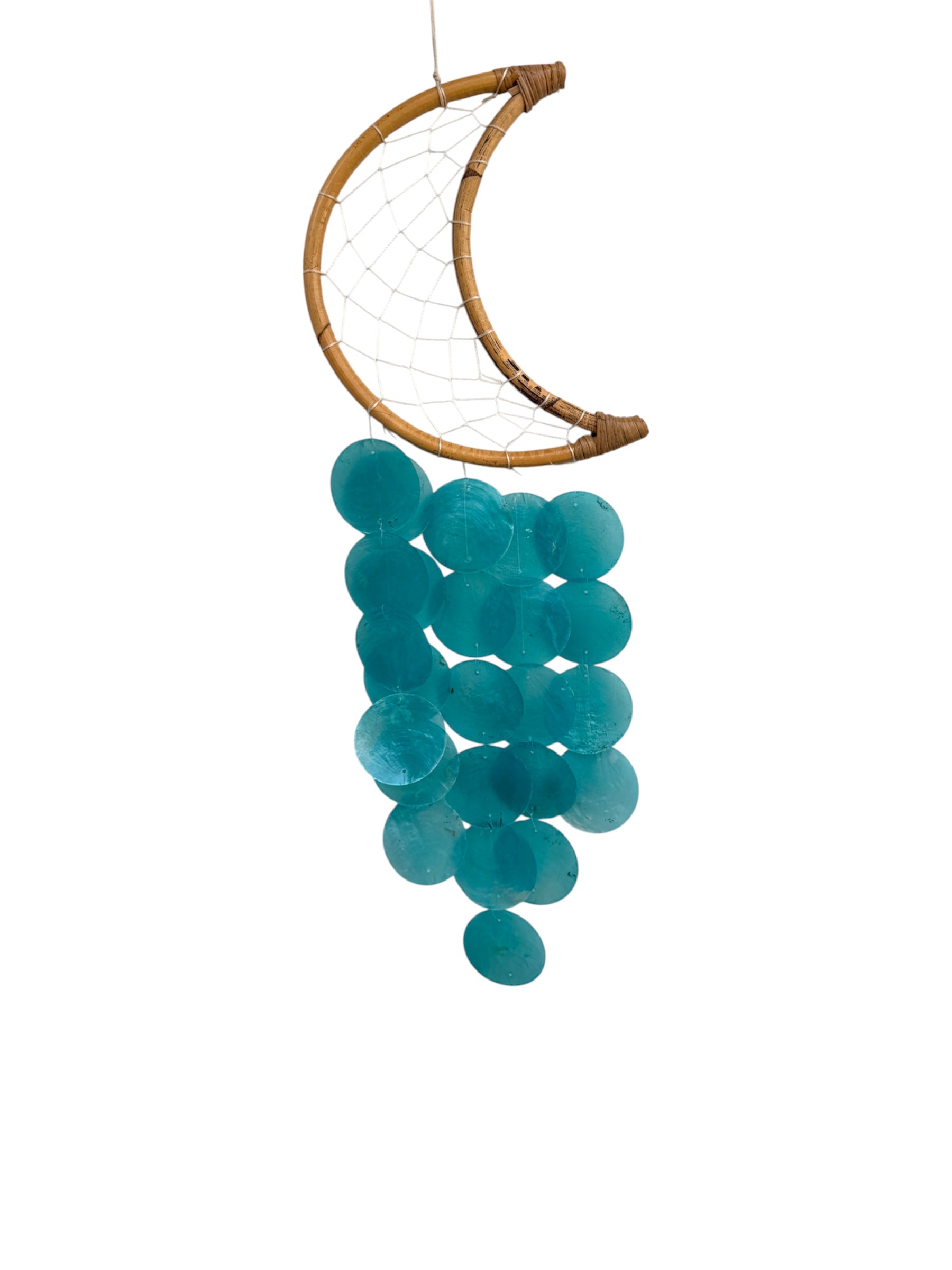 LLAMADOR DE VIENTO LUNA NÁCAR | AZUL