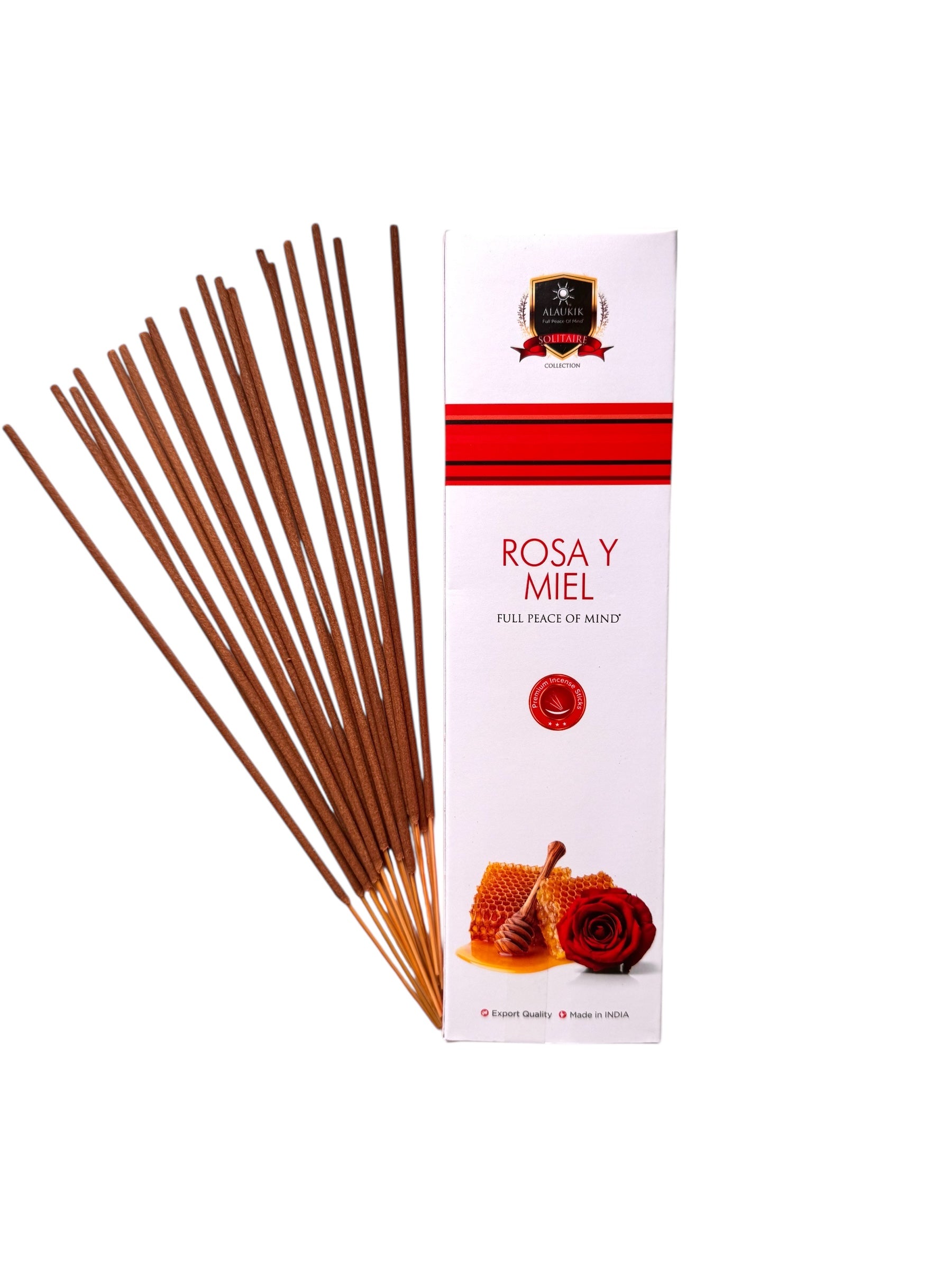 INCIENSO ALAUKIK | ROSA Y MIEL 🌹🍯 30G