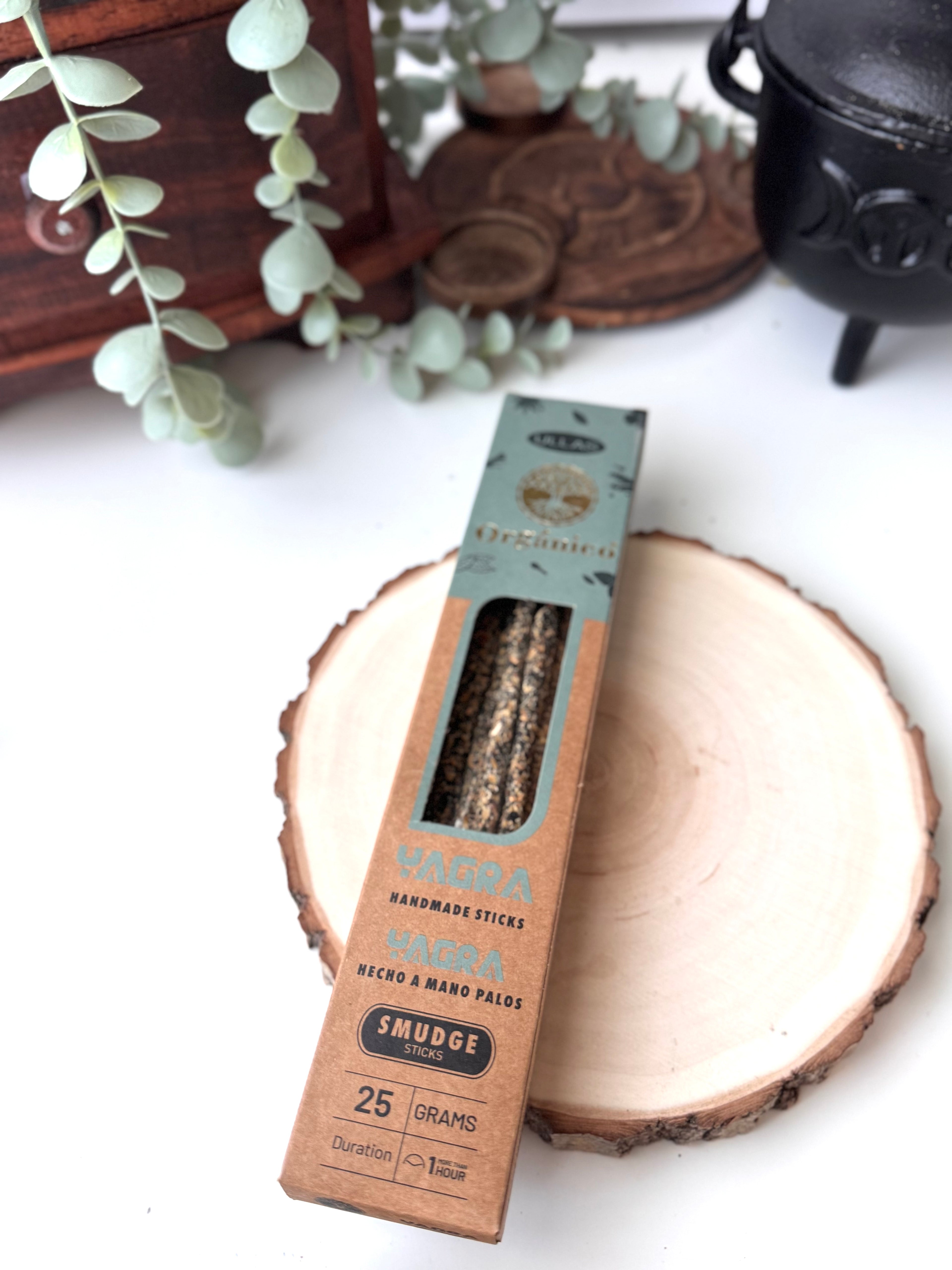 INCIENSO VARILLA ORGÁNICO ULLAS | YAGRA