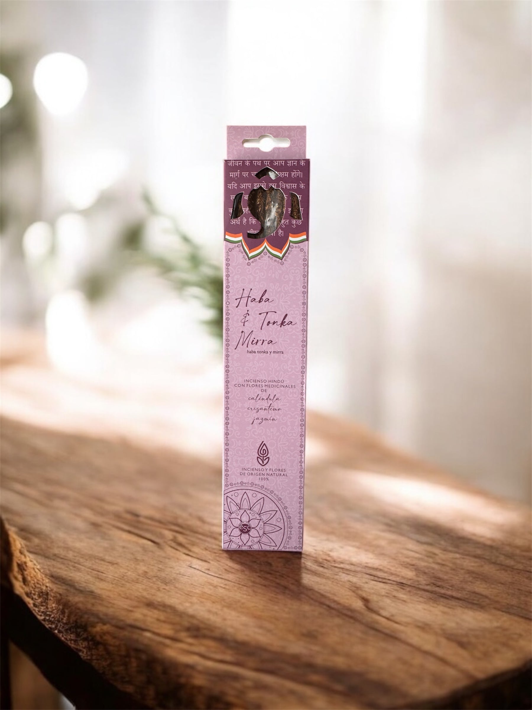 INCIENSO HINDÚ CON FLORES MEDICINALES | ELIGE AROMA