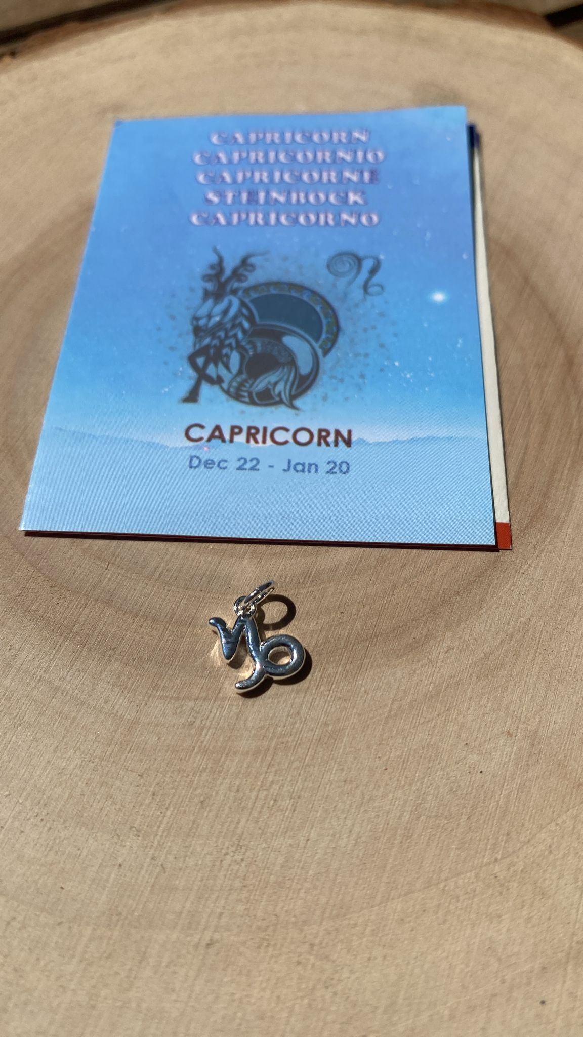 COLGANTE PLATA | CAPRICORNIO