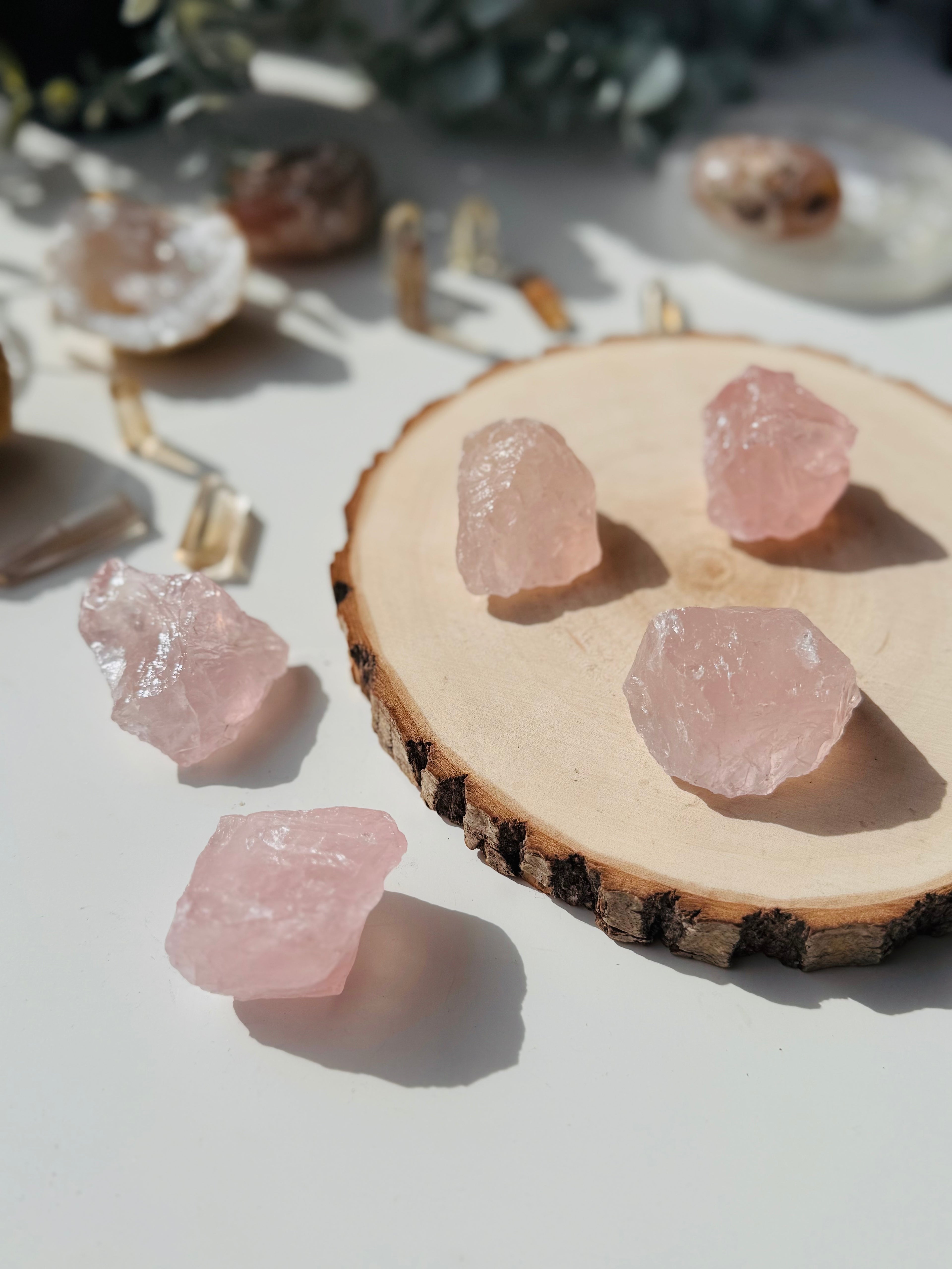 CUARZO ROSA EN BRUTO | AMOR | AUTOESTIMA