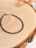 PULSERA FACETADA AUTOESTIMA |  PIRITA