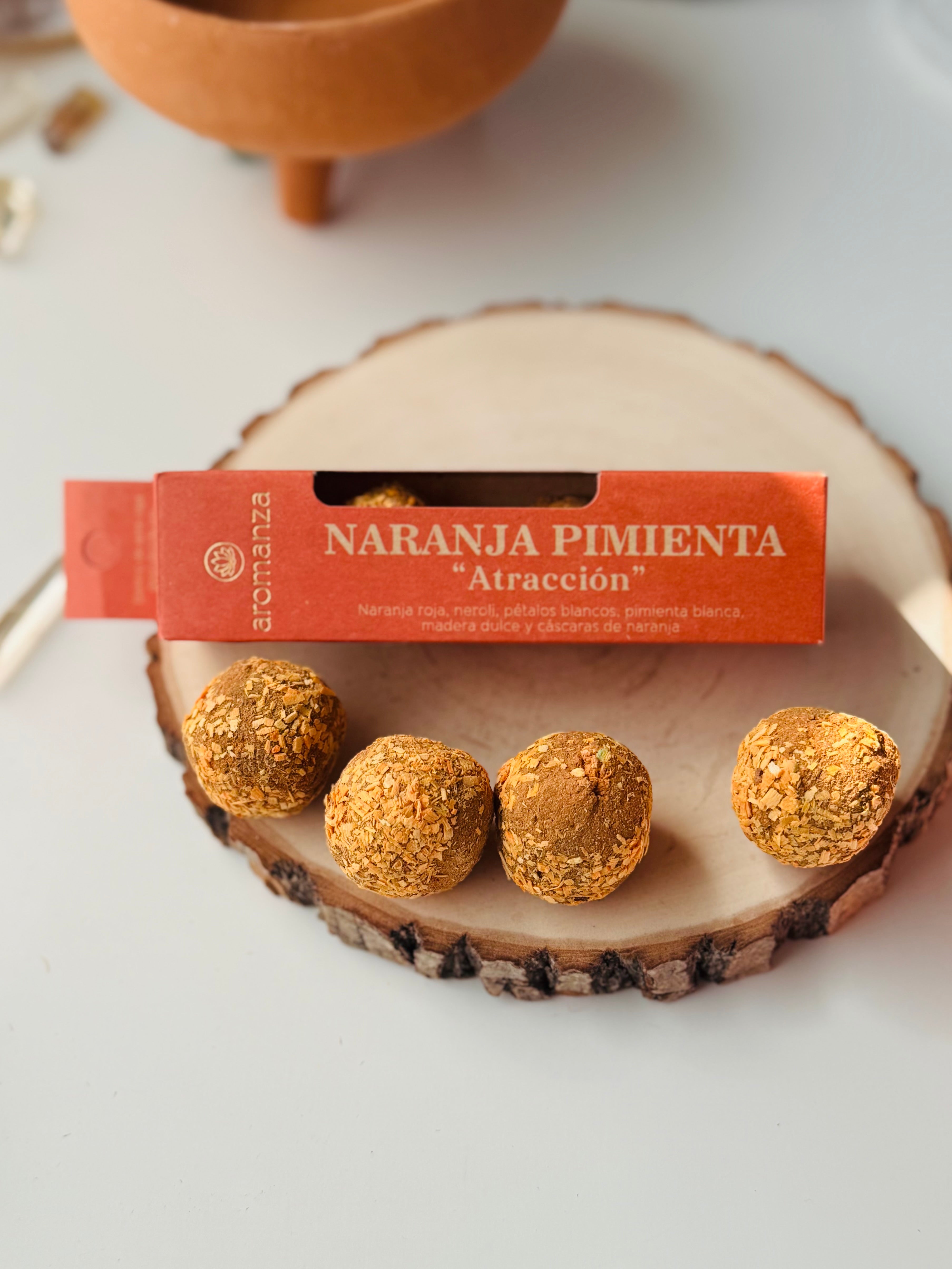 BOMBITAS MÁGICAS | ATRACCIÓN NARANJA PIMIENTA