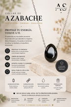 COLGANTE PROTECCIÓN ANCESTRAL AZABACHE EN GOTA