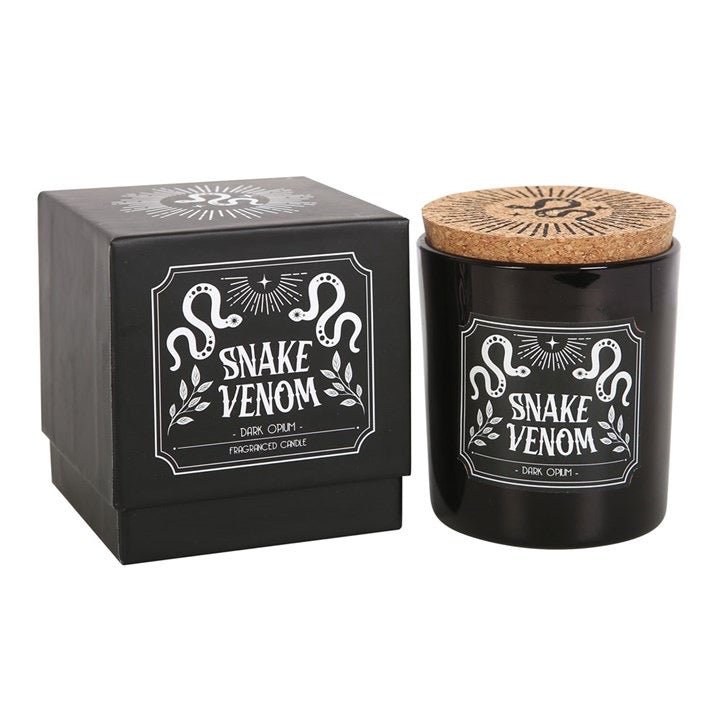 VELA RITUAL DE MEDIA NOCHE | SNAKE VENOM BLACK OPIUM