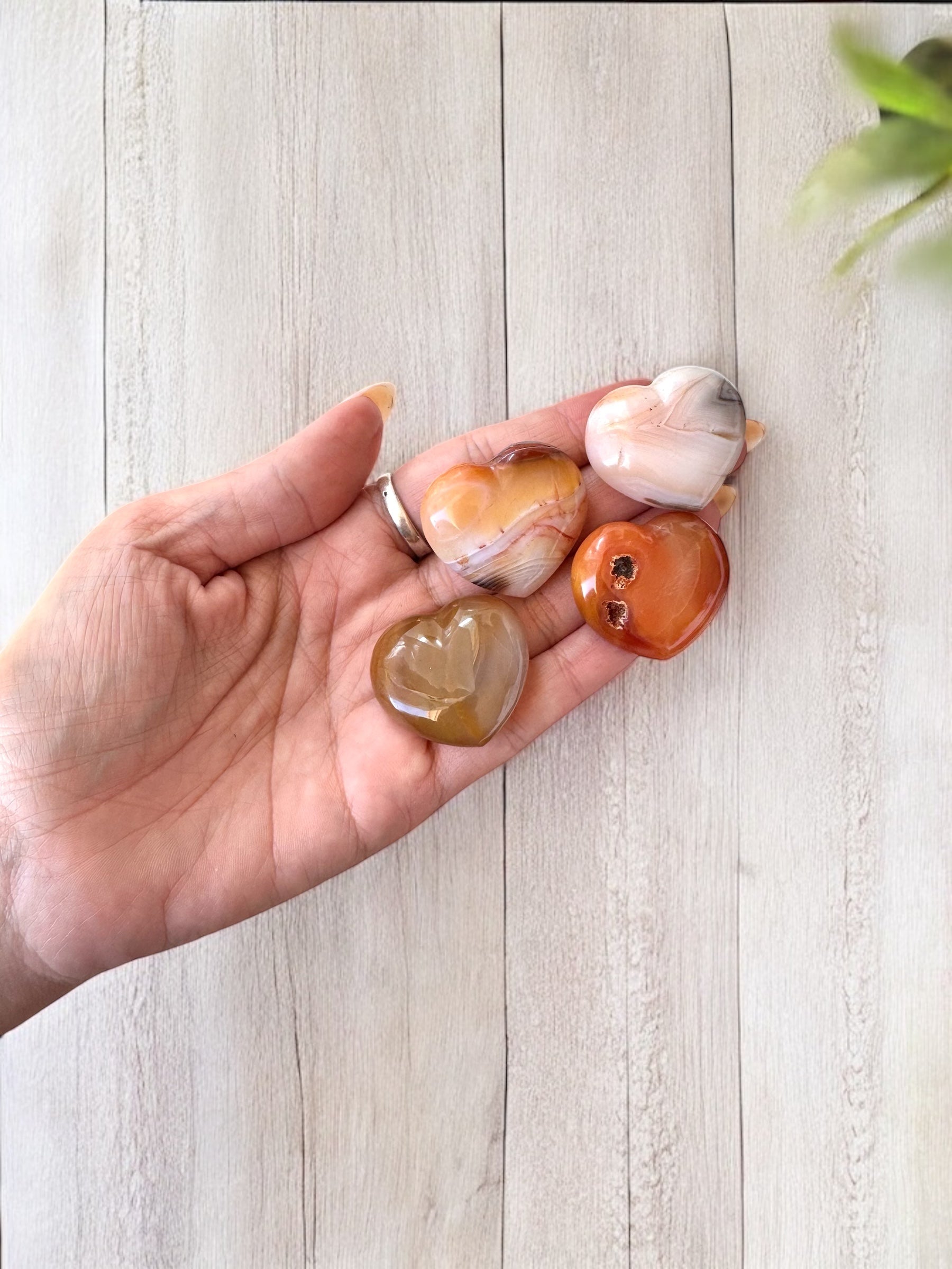 CORAZÓN DE CORNALINA 35mm | SUPERACIÓN | EQUILIBRIO