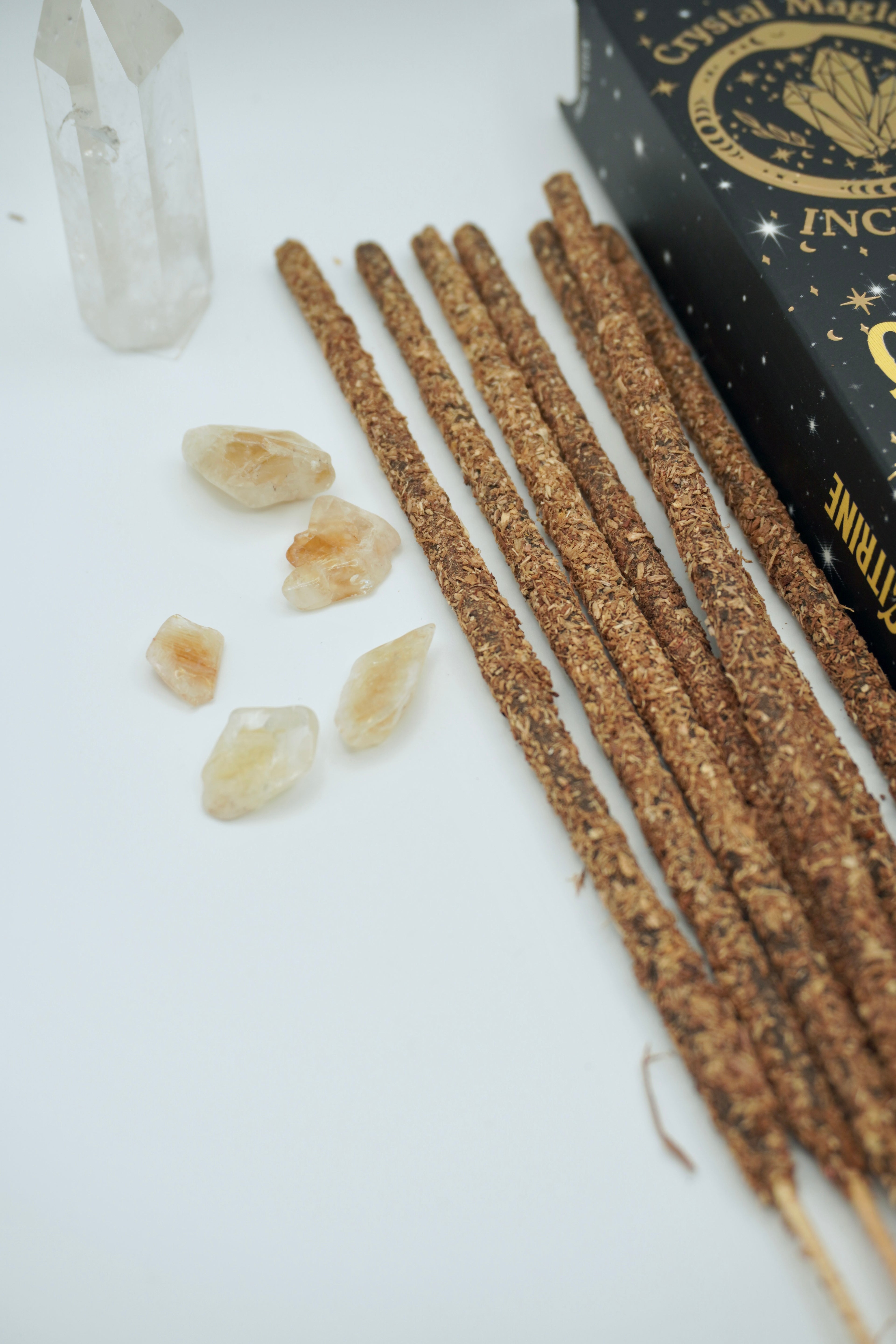 INCIENSO VARILLAS TRIBAL SOUL CRYSTAL MAGIC | CITRINO