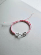 PULSERA DOBLE PROTECCIÓN MACRAMÉ AJUSTABLE