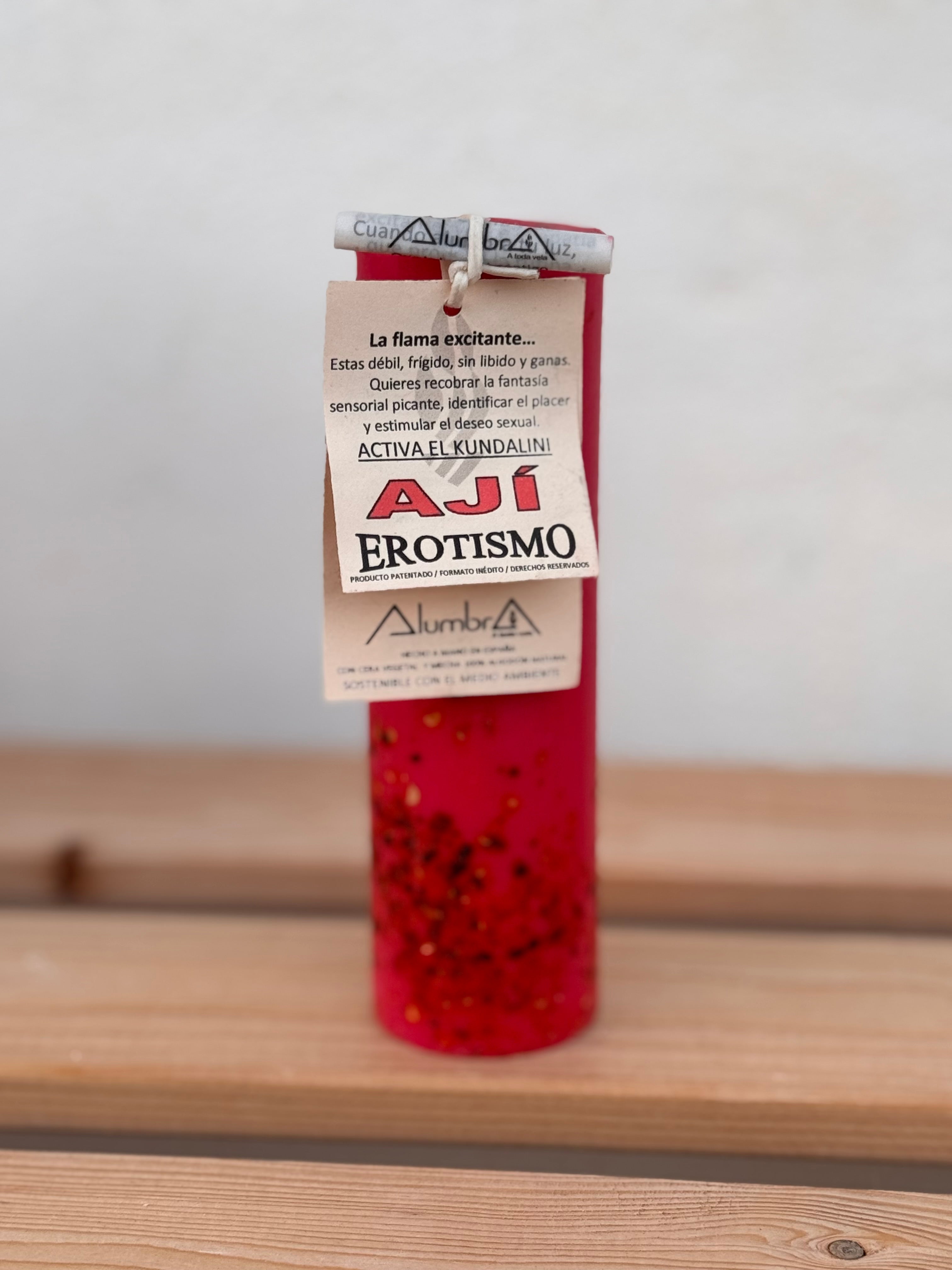 VELÓN ARTESANAL | AJÍ | EROTISMO