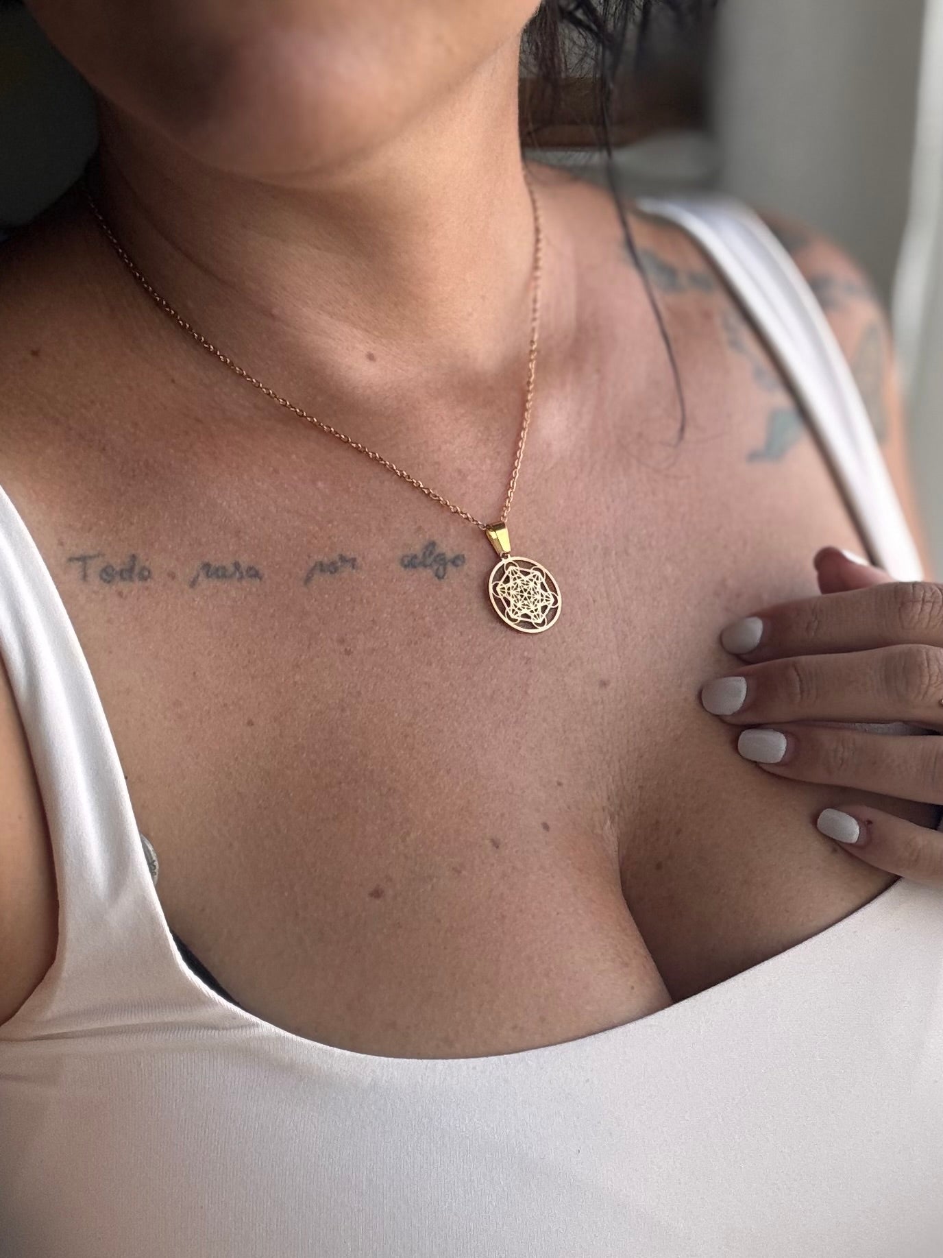 COLGANTE METATRON DE ACERO INOXIDABLE | ELIGE