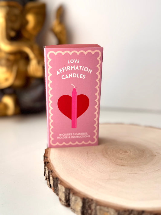 PACK VELAS DE AMOR CON PORTAVELAS