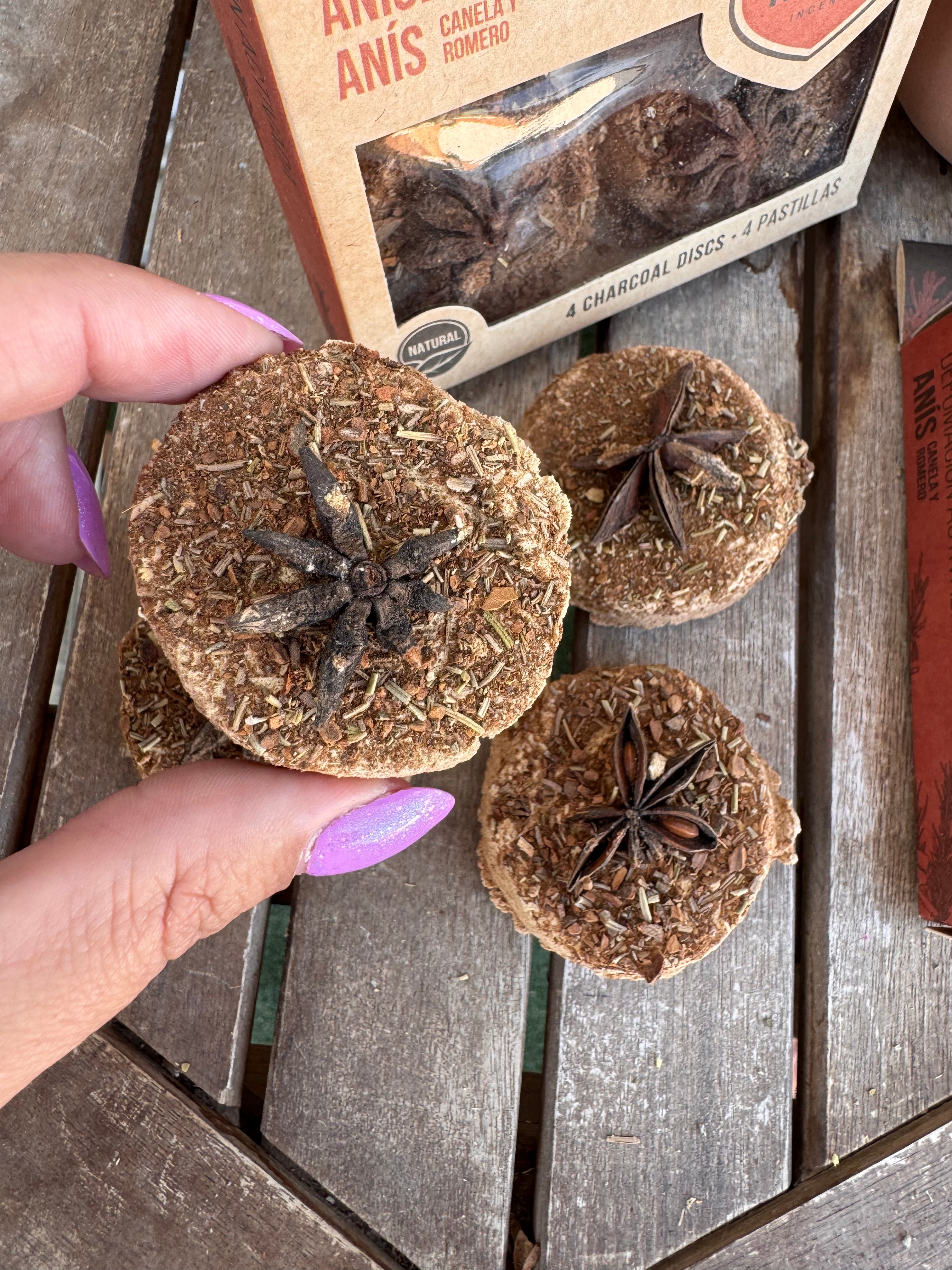 PASTILLAS DEFUMACION ACTIVADA CANELA, ANIS Y ROMERO | ABRECAMINOS