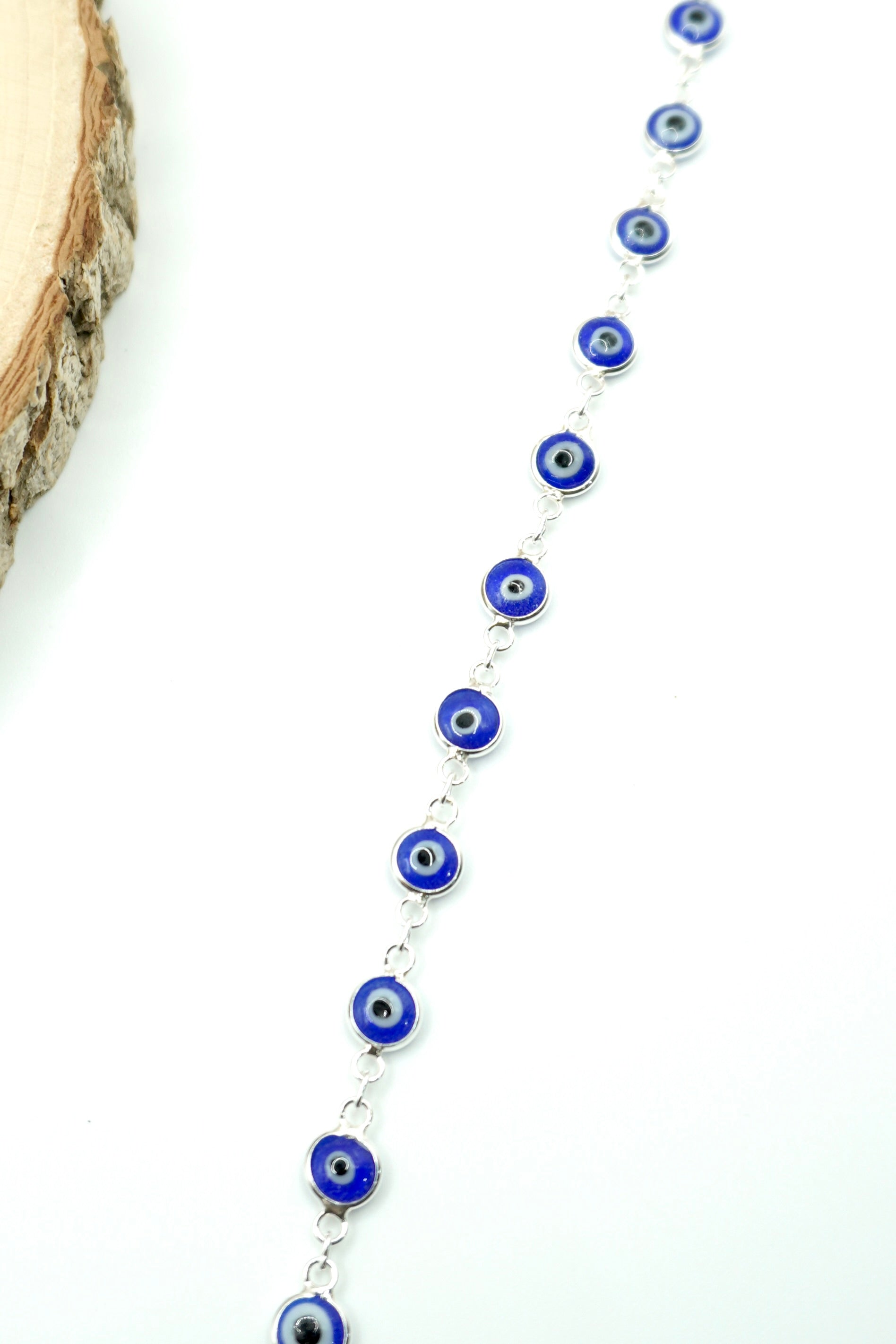 PULSERA OJO TURCO PLATA