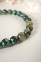 PULSERA ELÁSTICA CRECIMIENTO PERSONAL | TURQUESA AFRICANA