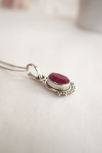 COLGANTE FUERZA INTERIOR 16MM | RUBÍ