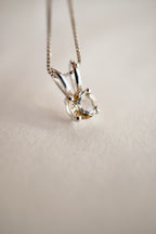 COLGANTE PUNTO DE LUZ CITRINO NATURAL