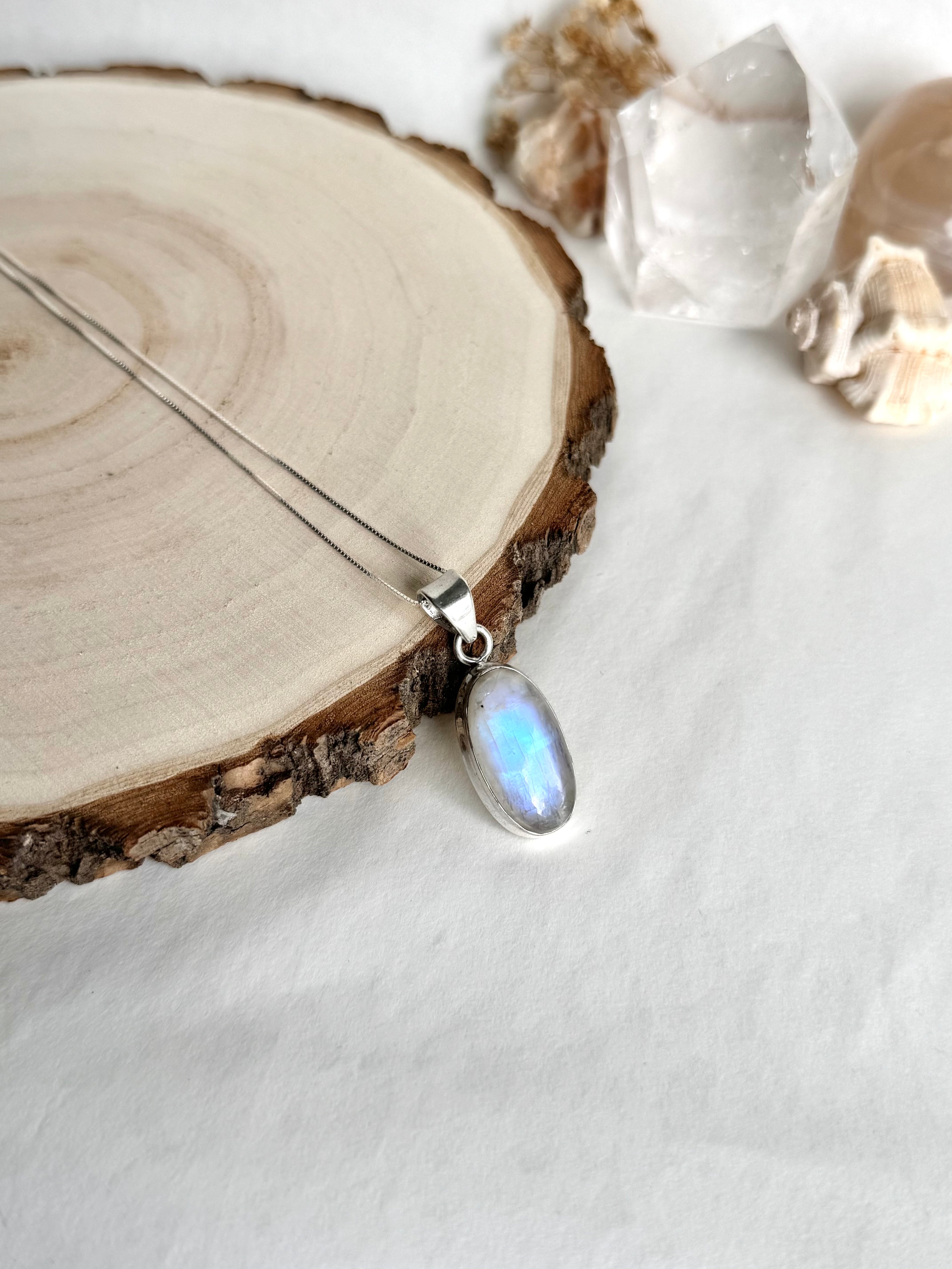 COLGANTE PIEDRA LUNA