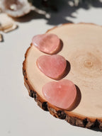 CORAZÓN DE CUARZO ROSA 40MM