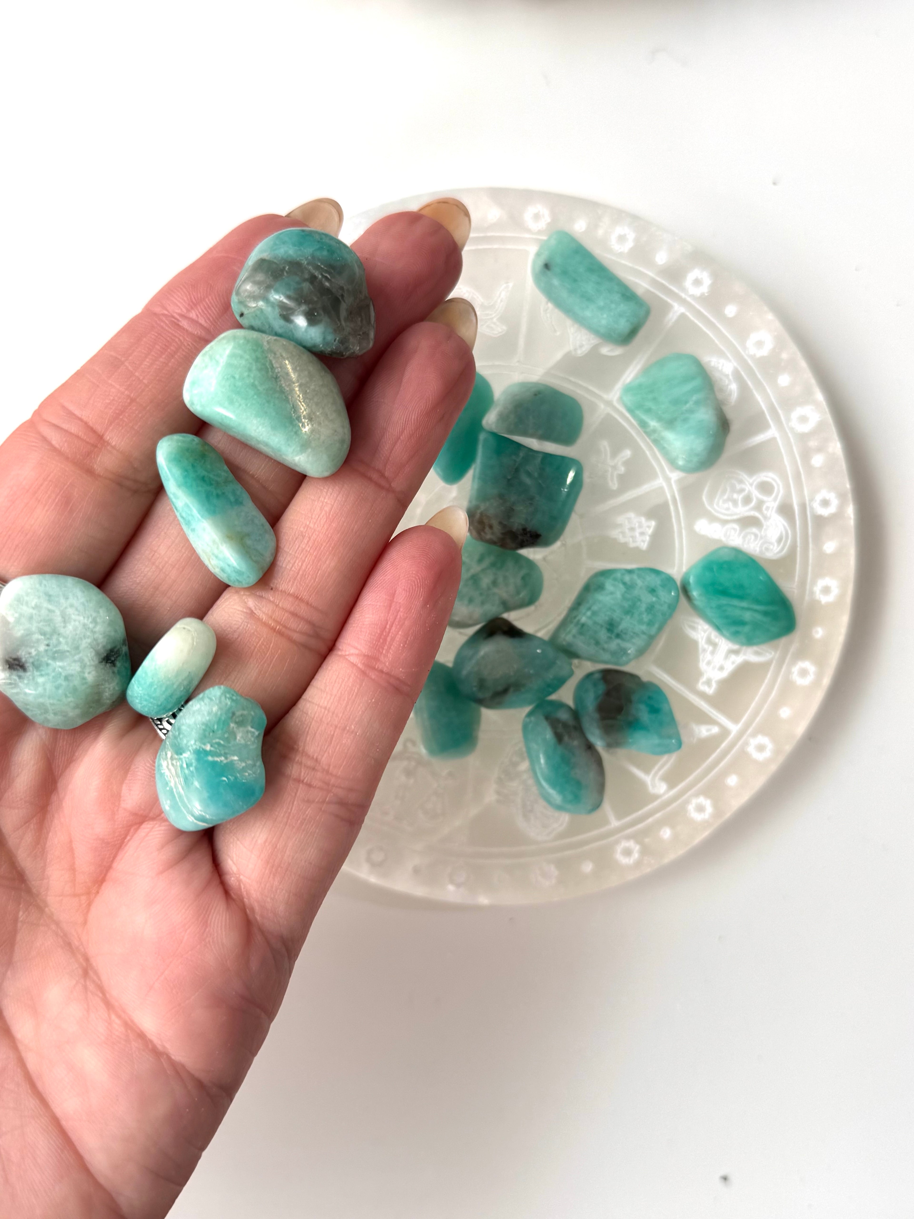 RODADO AMAZONITA | LIBERACIÓN | CIERRA HERIDAS