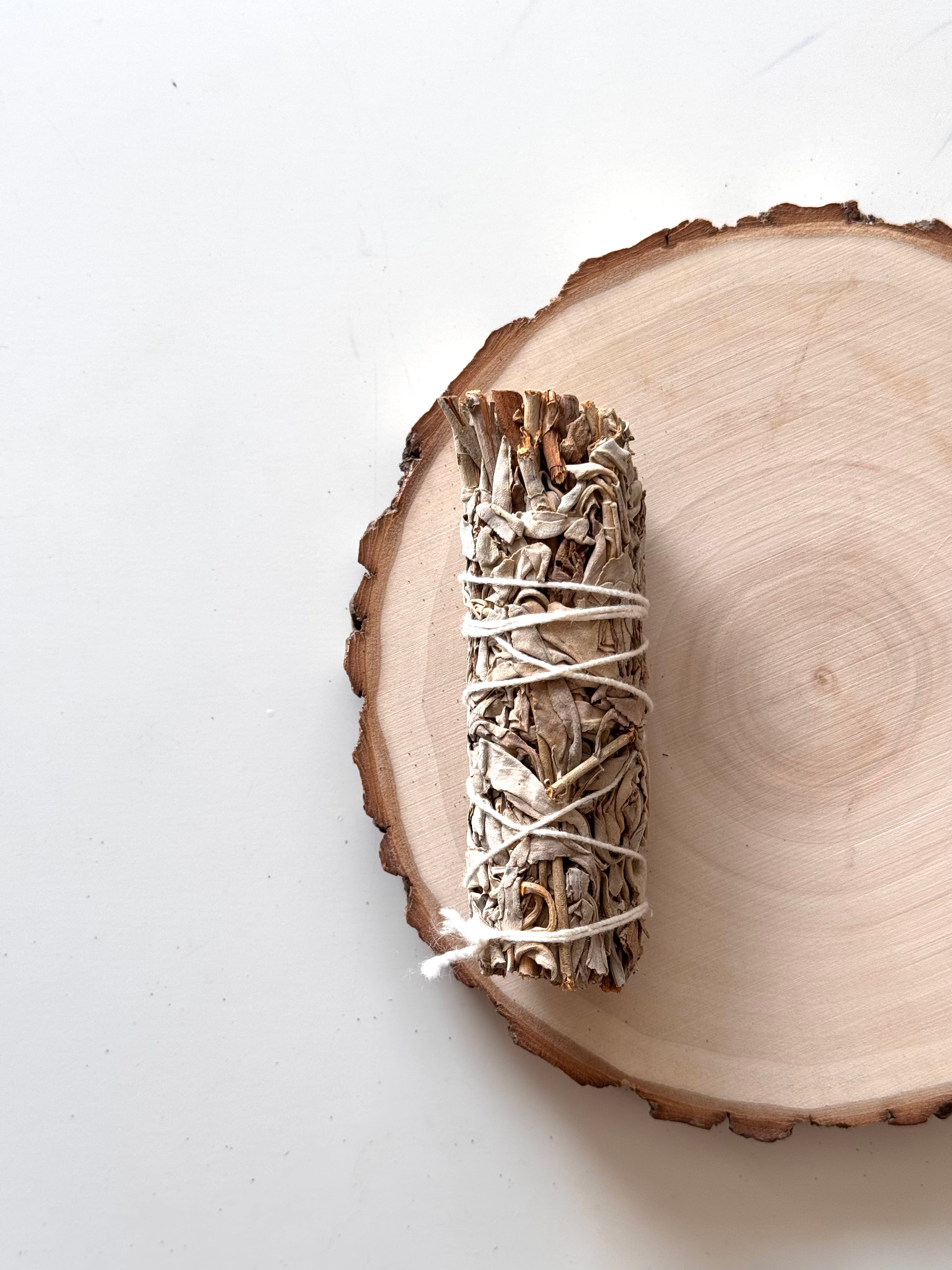 ATADO DE SALVIA BLANCA | LIMPIEZA DE ENERGÍAS NEGATIVAS