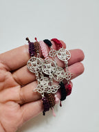 PULSERA DOBLE PROTECCIÓN MACRAMÉ AJUSTABLE