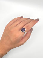 ANILLO AMATISTA AJUSTABLE