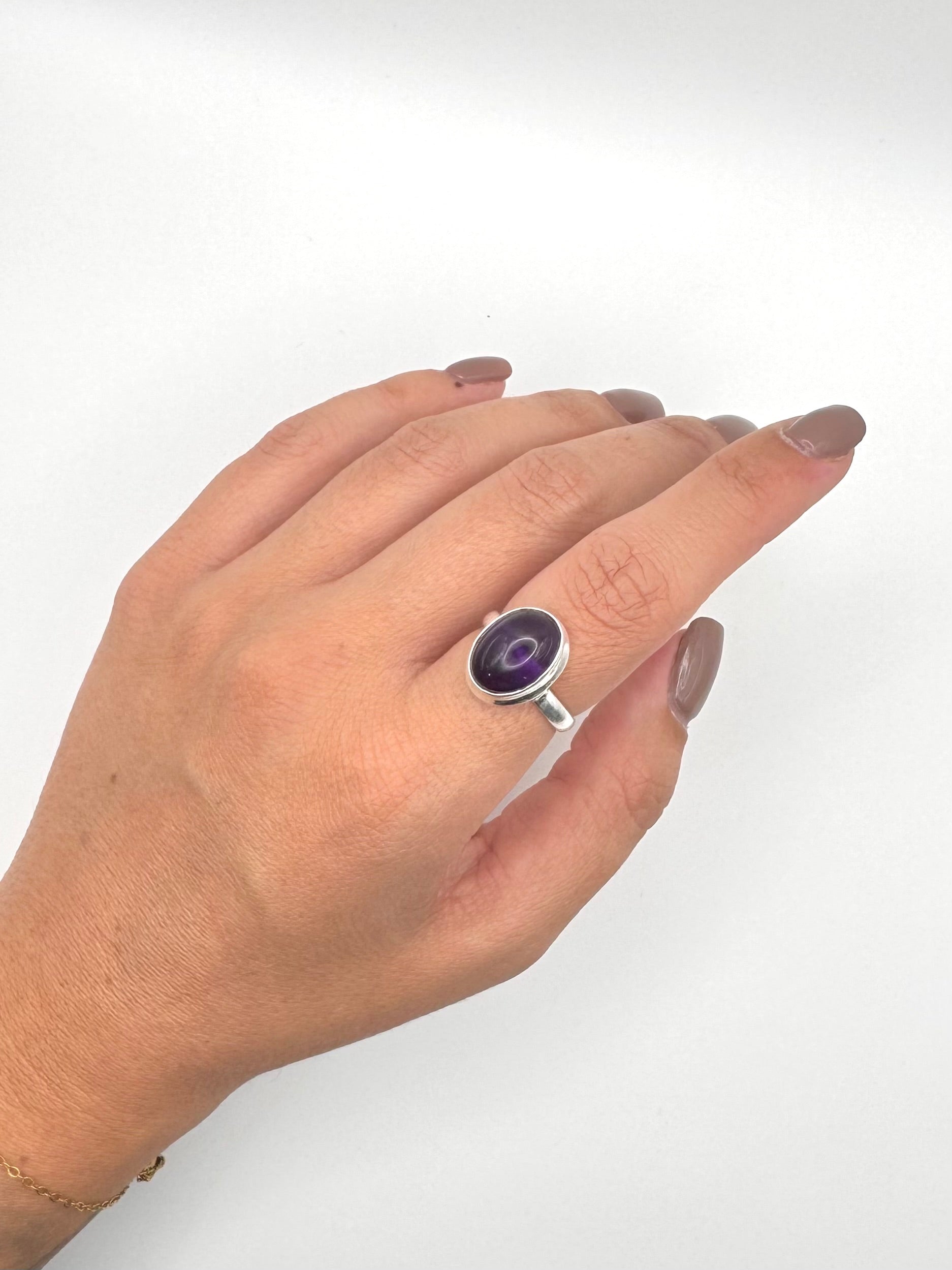 ANILLO AMATISTA AJUSTABLE