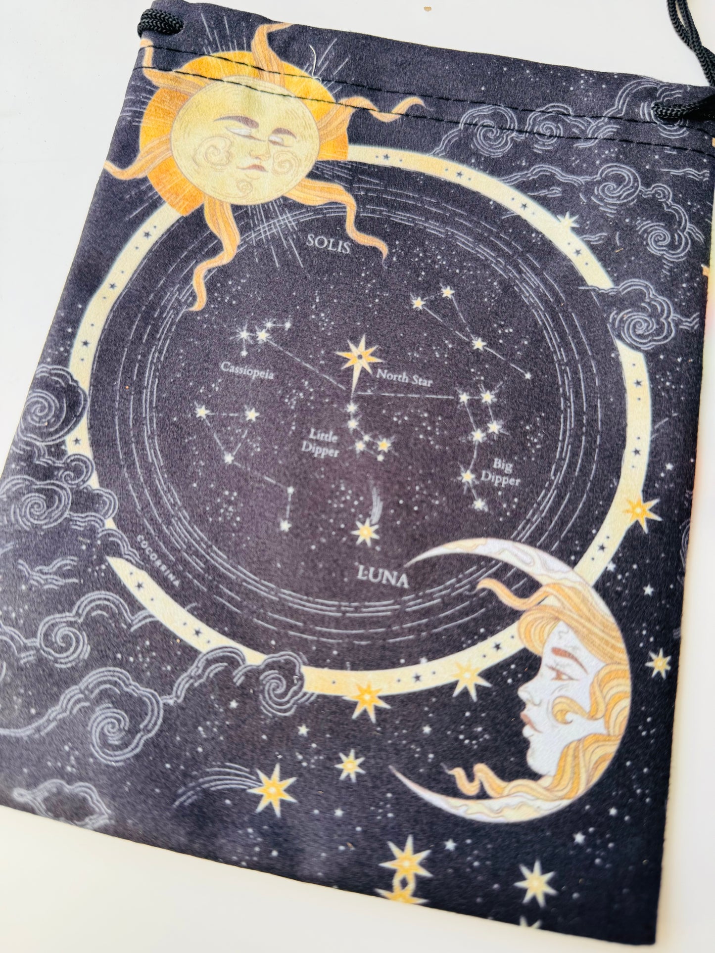 BOLSA PARA TAROT | SOL Y LUNA