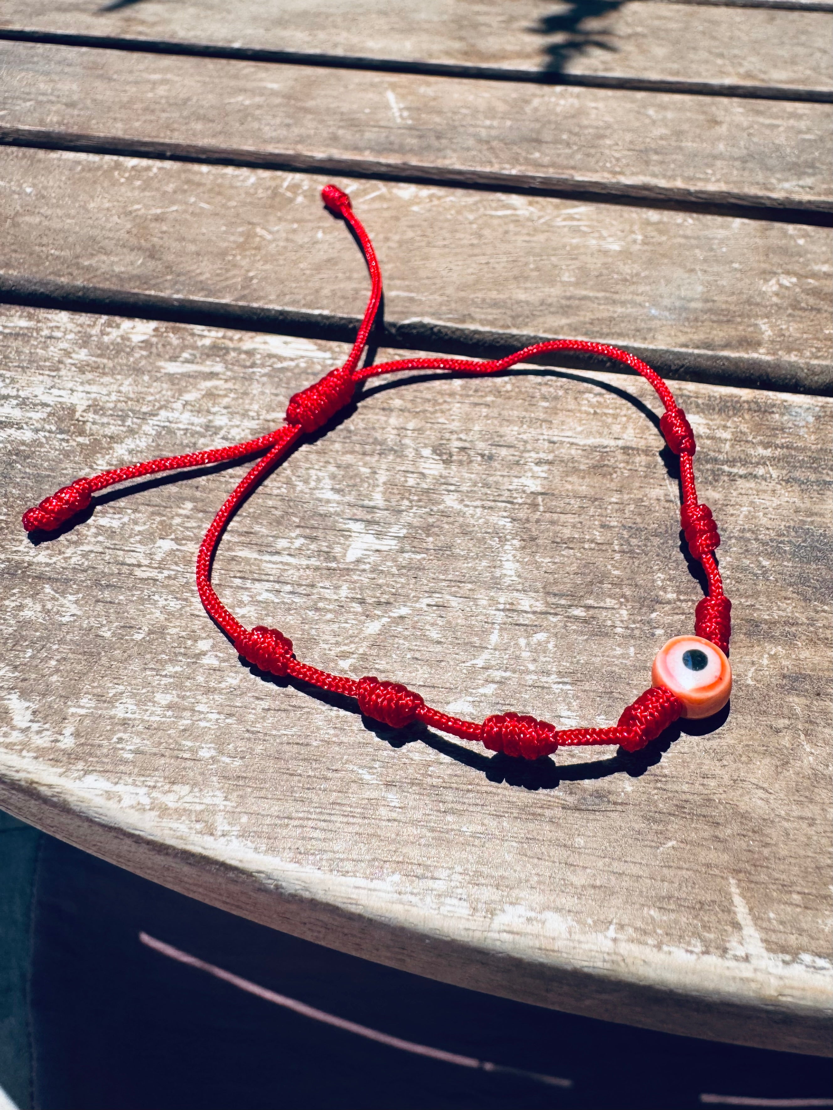 PULSERA OJO TURCO | 7 NUDOS