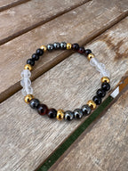 PULSERA COMBINADA ESCUDO ESPEJO | PROTEGE | REFLEJA Y DEVUELVE