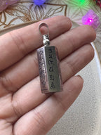 COFRE PORTADOR OM MANI PADME HUM | CÓDIGOS SAGRADOS | CHIPS | CENIZAS