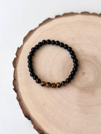 PULSERA OJO TIGRE Y OBSIDIANA | PROTECCIÓN