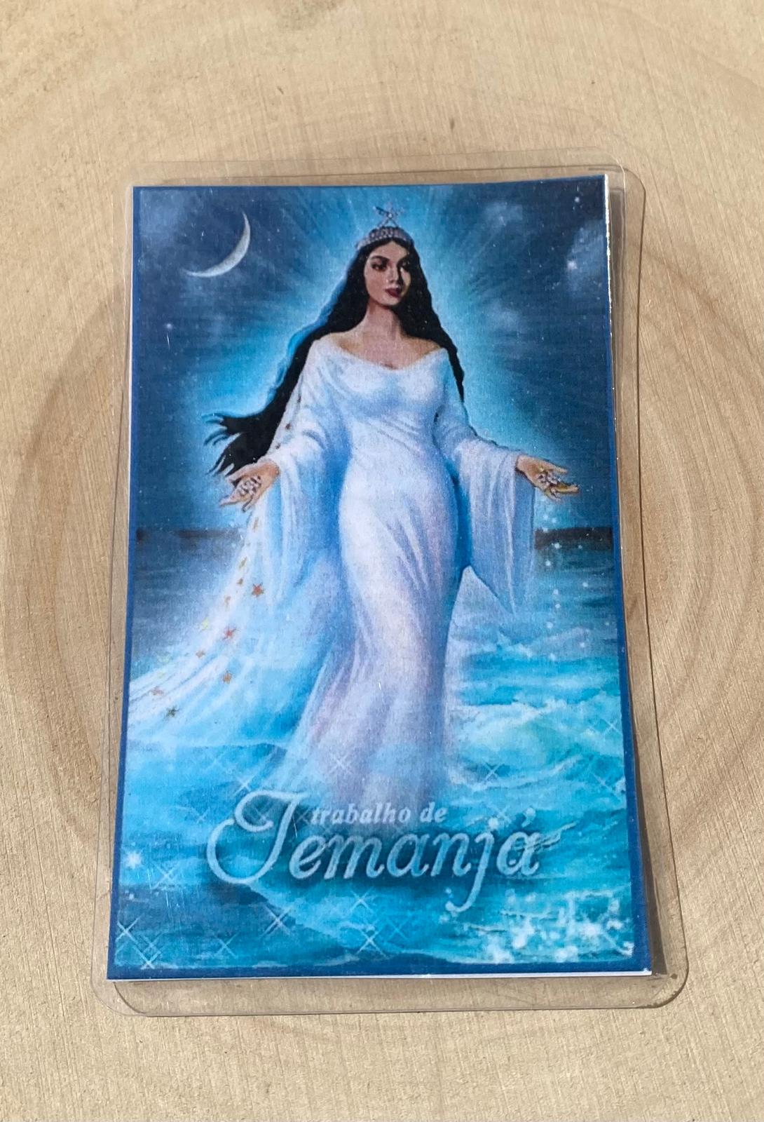 ESTAMPA | JEMANYA | CON ORACIÓN | PROTECCIÓN | ABUNDANCIA