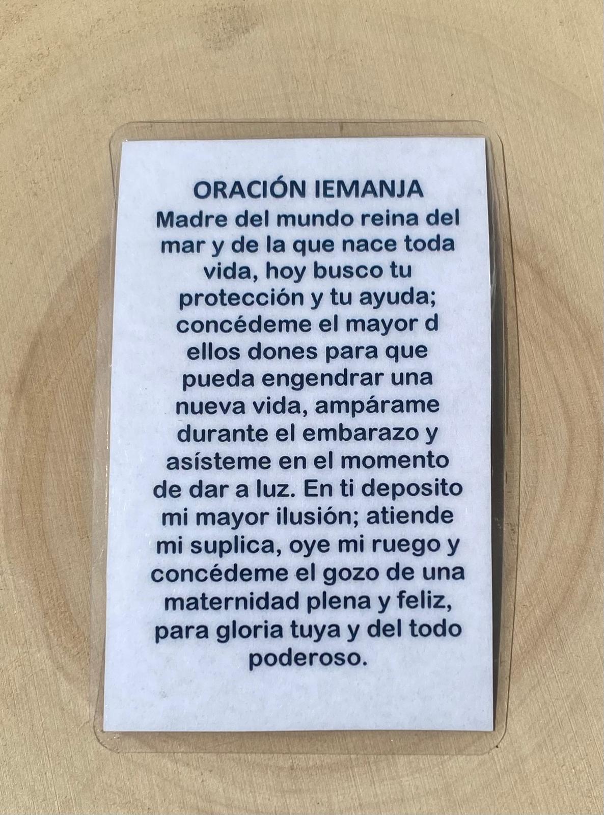 ESTAMPA | JEMANYA | CON ORACIÓN | PROTECCIÓN | ABUNDANCIA