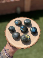 RODADO PLANO LABRADORITA EXTRA T.6  35/40MM