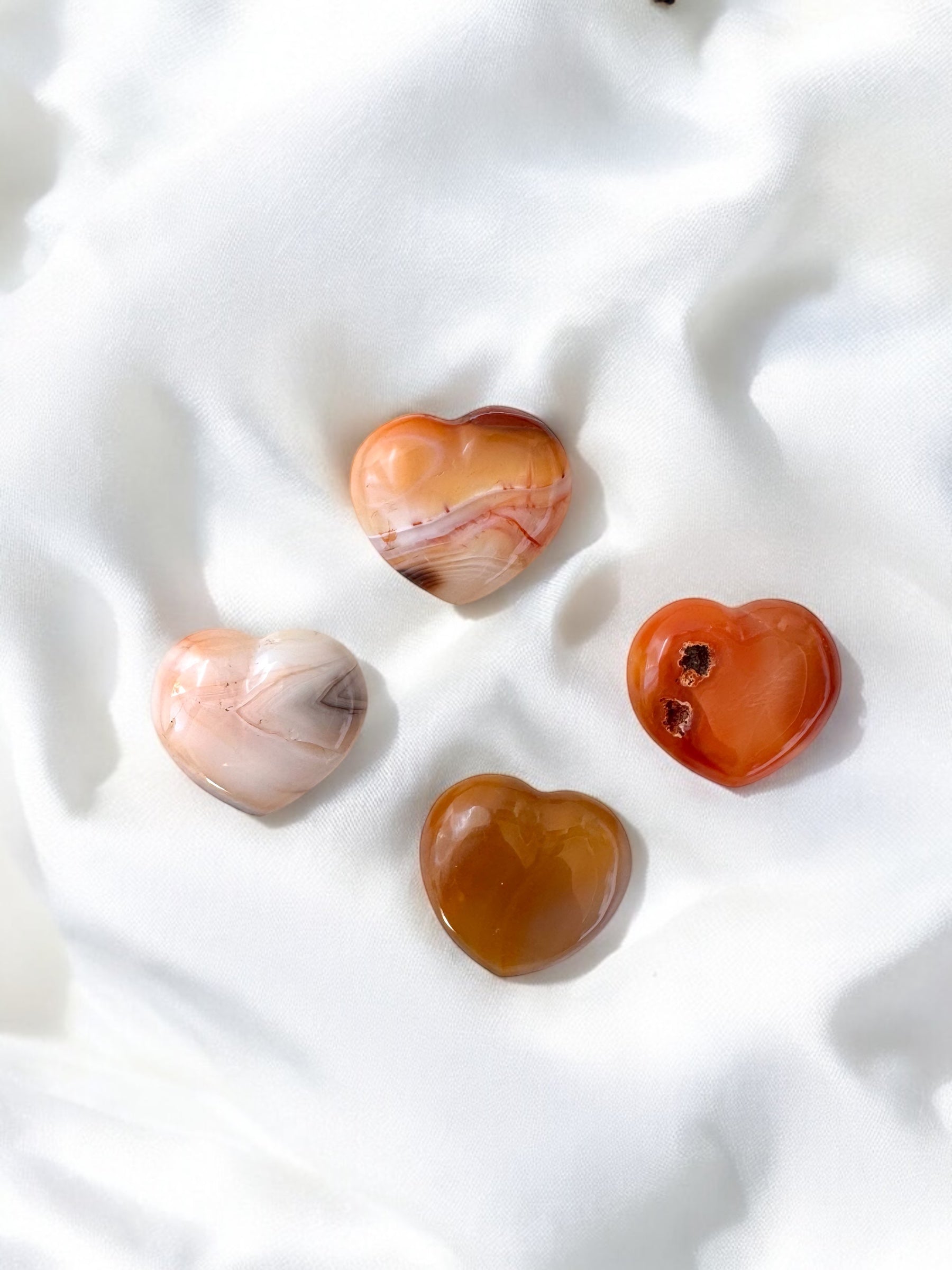 CORAZÓN DE CORNALINA 35mm | SUPERACIÓN | EQUILIBRIO