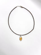 GARGANTILLA MANIFESTAR | OJO TIGRE Y CITRINO