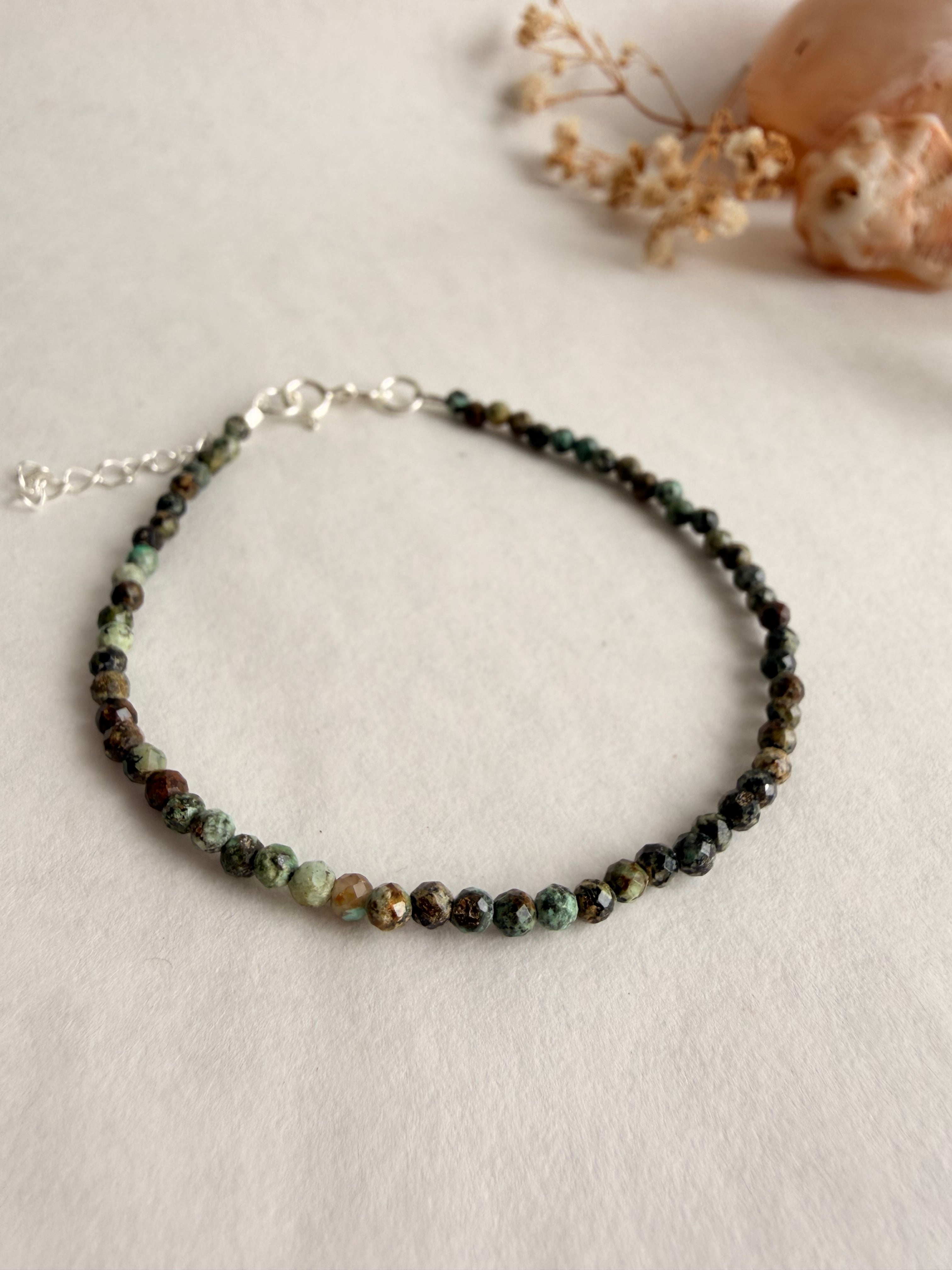 PULSERA CRECIMIENTO PERSONAL | TURQUESA AFRICANA