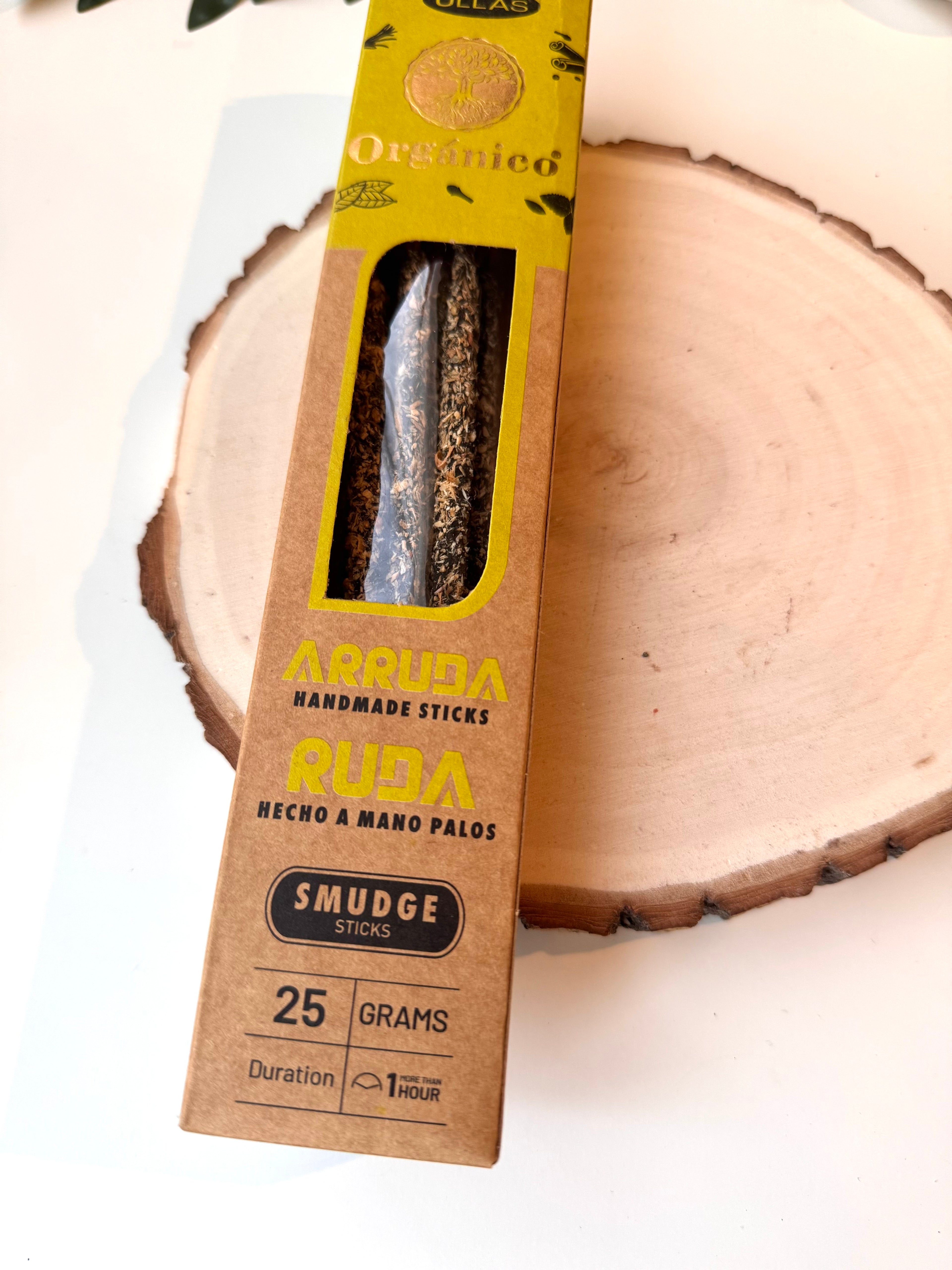 INCIENSO ULLAS VARILLA ORGÁNICO | RUDA