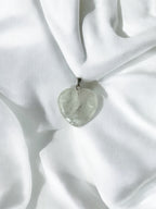 COLGANTE CORAZÓN CUARZO BLANCO | AMPLIFICADOR