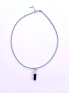 COLGANTE EQUILIBRIO EMOCIONAL | AGUAMARINA Y TURMALINA